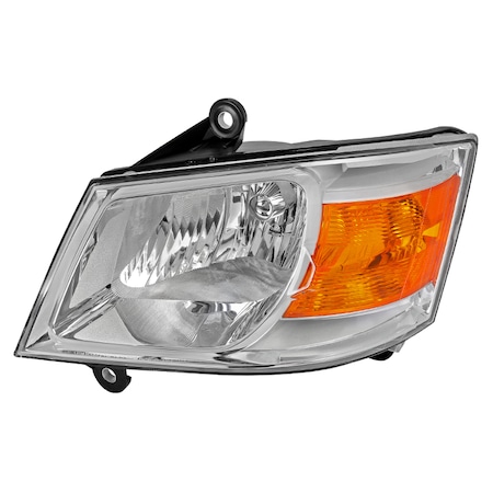 Spec-D Tuning 08-10 Dodge Caravan Headlight- Chrome- Left 2LH-CAR08-L-RS